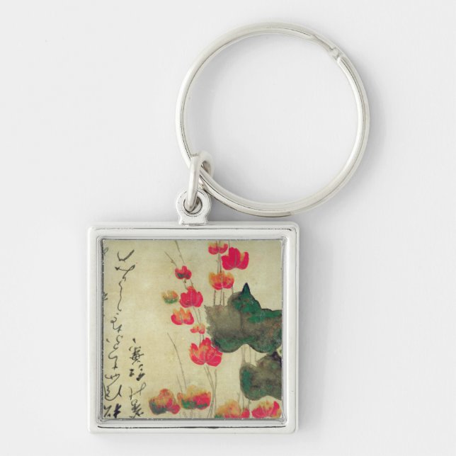 Poppies Keychain (Front)
