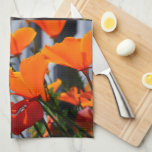Poppies! Kitchen Towel<br><div class="desc">Bright poppies to add a pop of color to your kitchen! Enjoy these poppies all year round, bringing a big of summer sunshine into the darker corners with fall and winter. These poppies will stay bright and cheerful, despite the weather! Will make a great addition to your kitchen linens or...</div>