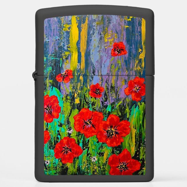 Poppies Lighter (Front)