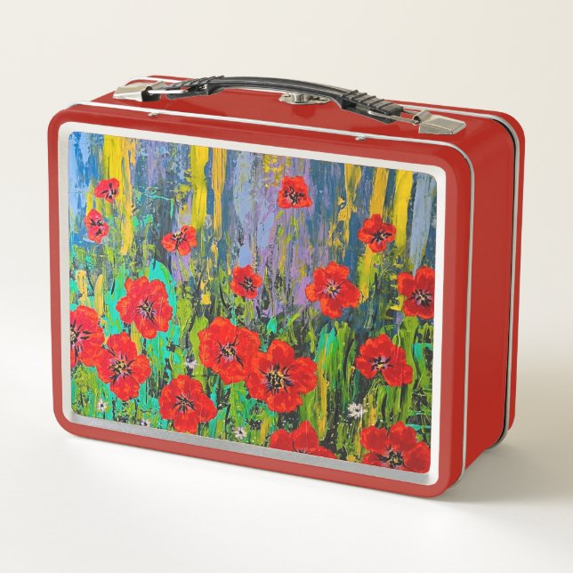 Poppies Lunch Box (Back)