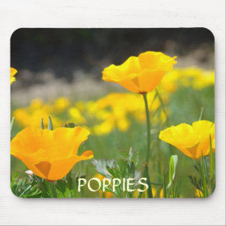 POPPIES MOUSE PADS Poppy Flowers MOUSEPAD