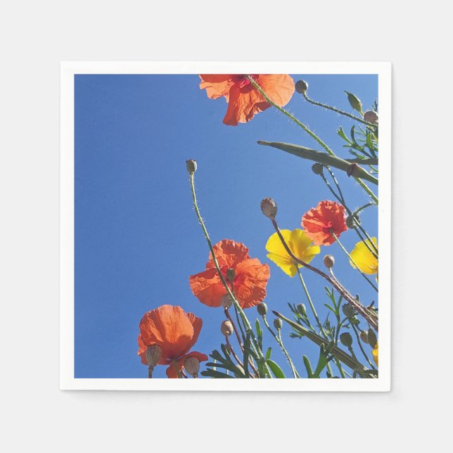 Poppies Napkins (Front)