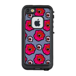 Poppies On Blue Lifeproof FRĒ® for Apple iPhone