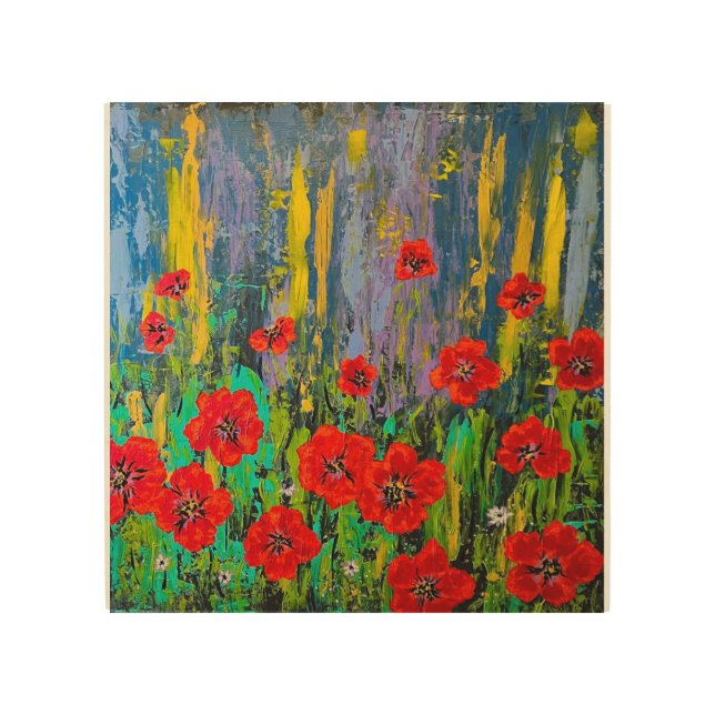 Poppies Print Wall Art (Front)
