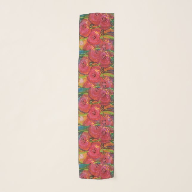 Poppies Scarf (Front)