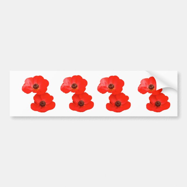 Poppies stickers (Front)