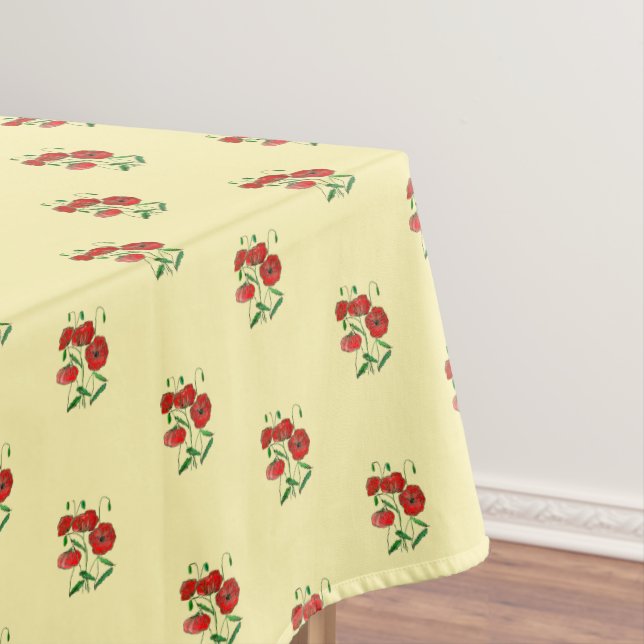 Poppies Tablecloth (In Situ)