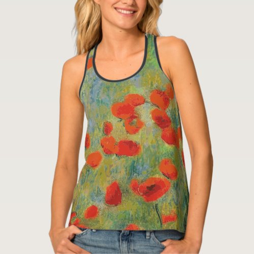 Poppies _ Tank Top T_shirts Women