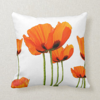 Poppies! Throw Pillow