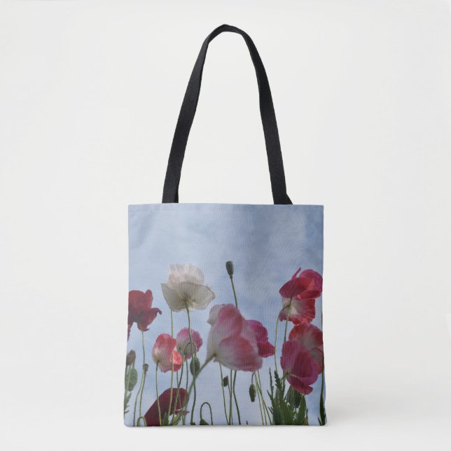 Poppies  tote bag (Front)