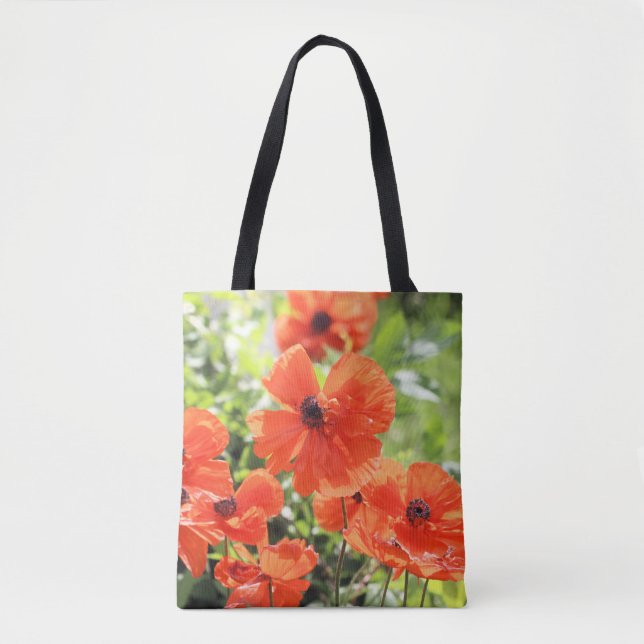 Poppies Tote Bag (Front)