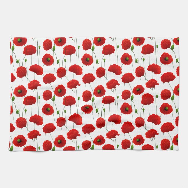 Poppies Towel (Horizontal)