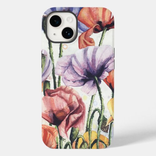 Poppies Vertical Phone Case