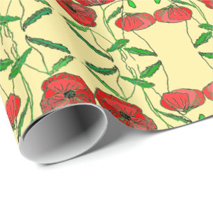 Poppies Wrapping Paper