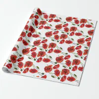 Poppies Wrapping Paper