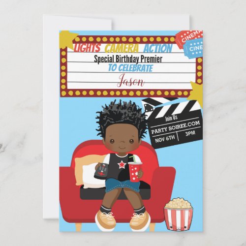 Poppin Birthday 2 Invitation Card