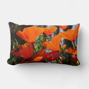 Poppin' Poppies! Lumbar Pillow