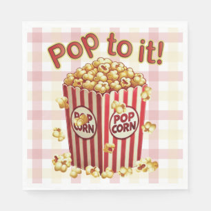 Poppin' with Style - "Pop to it!" Napkins