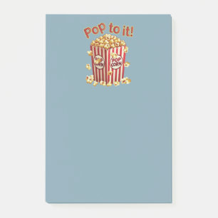 Poppin' with Style - "Pop to it!" Post-it Notes