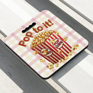 Poppin' with Style - "Pop to it!" Seat Cushion