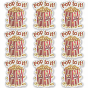 Poppin' with Style - "Pop to it!" Sticker