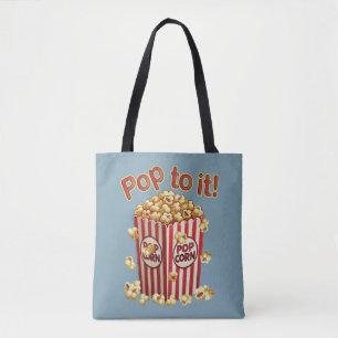 Poppin' with Style - "Pop to it!" Tote Bag