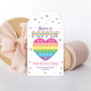 Popping Gift Tags, Classroom Valentine's Tag