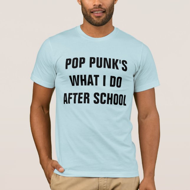 popping punks tee (Front)