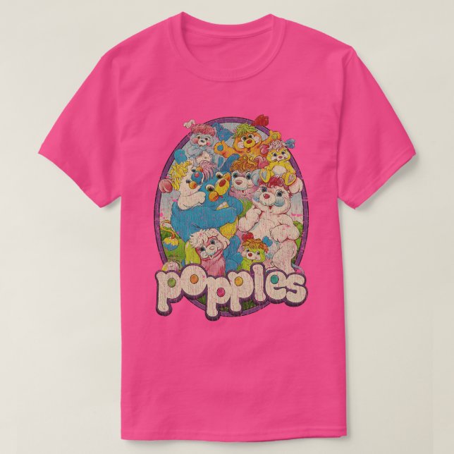 Popples Friendship Crew 1986 T-Shirt (Design Front)