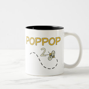 PopPop 2 Bee Two-Tone Coffee Mug