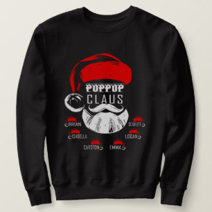 Poppop Claus Gift For Christmas Sweatshirt