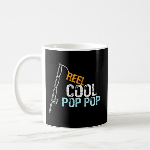 Poppop From Granddaughter Grandson Reel Pop Pop Coffee Mug