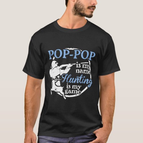 Poppop Hunting Shirt Fathers Day Gift From Son