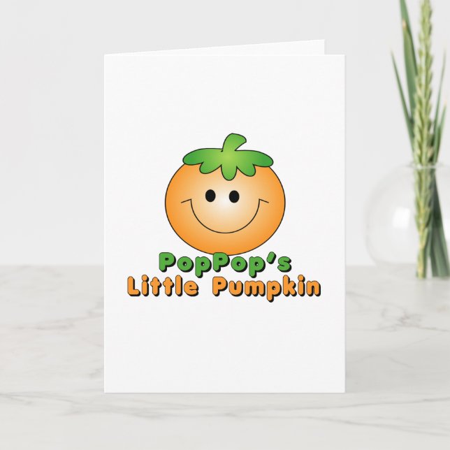 PopPop Little Pumpkin Card (Front)