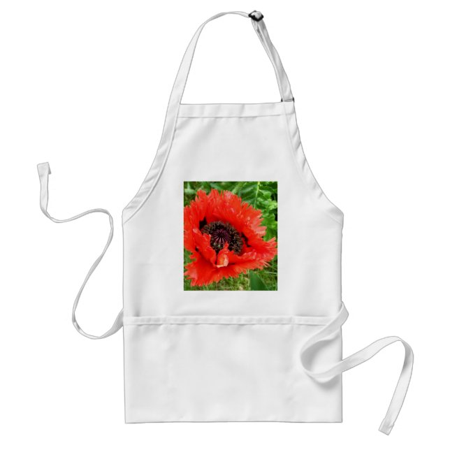 Poppy Adult Apron (Front)