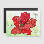 poppy and butterflies  (Front/Back)