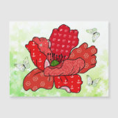 poppy and butterflies  (Front)