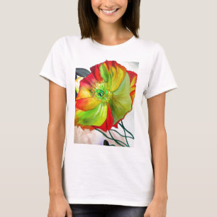 Poppy Art macro poppy T-Shirt