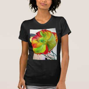 Poppy Art macro poppy T-Shirt