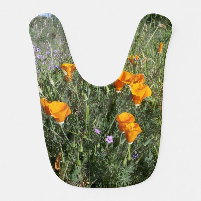 Poppy Baby Bib (Front)