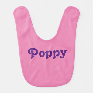  Poppy Baby Bib