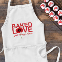 Poppy Baked Love Found in Your Kitchen Apron