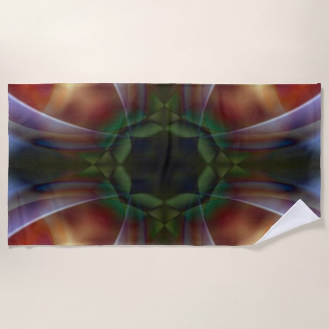 Poppy Beach Towel (Front)