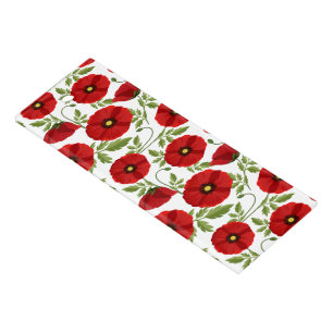 Poppy blooming joyful Summer Flowers Ruler