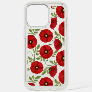 Poppy blooming joyful Summer Flowers iPhone 15 Pro Max Case