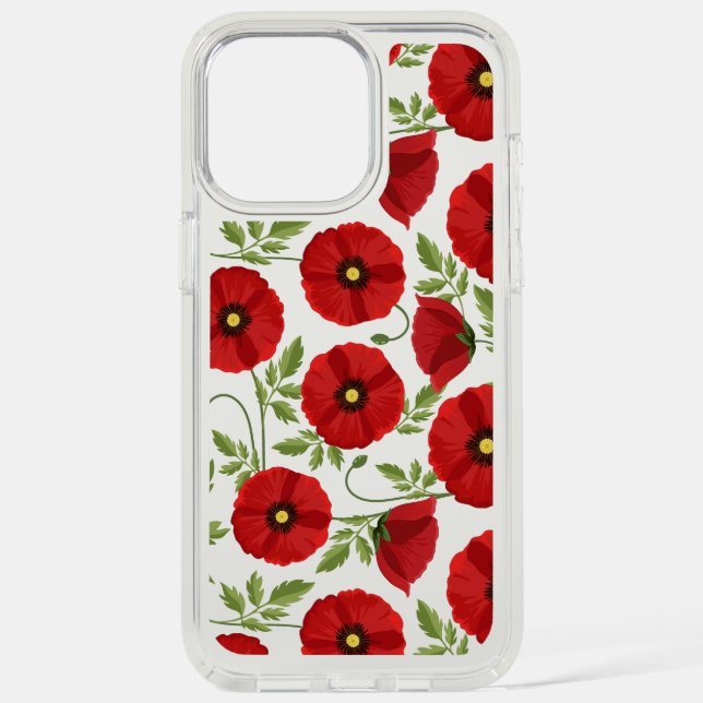 Poppy blooming joyful Summer Flowers Speck iPhone Case (Front)