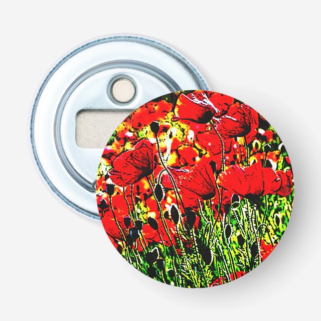 Poppy Bottle Opener (Front)