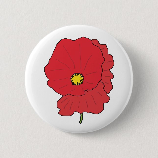 Poppy Button (Front)