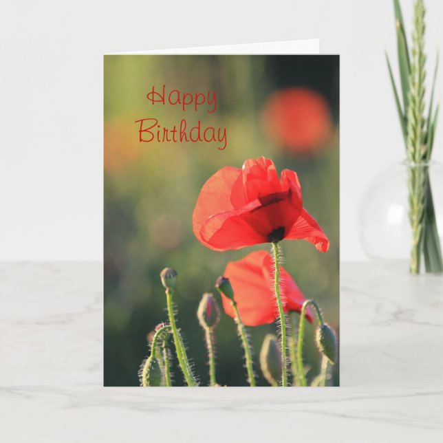Poppy Card 1 (Front)