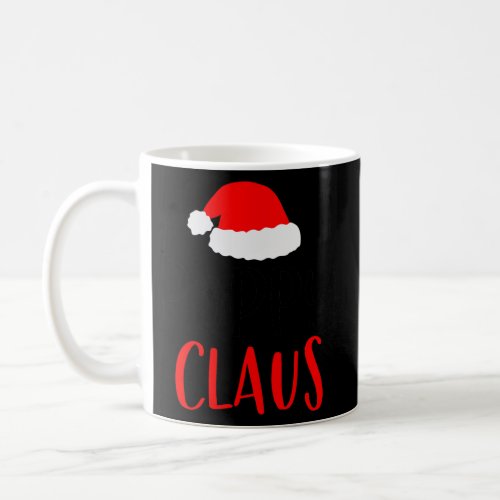Poppy Claus Funny Christmas Pajamas PJs Grandpa Coffee Mug